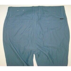 New NWT Womens Prana Pants Alana Deep Stellar Blue 14 Short Hike Convertible